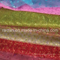 Wedding Gauze Fabric, High Quality Environmental Protection Glitter Fabric